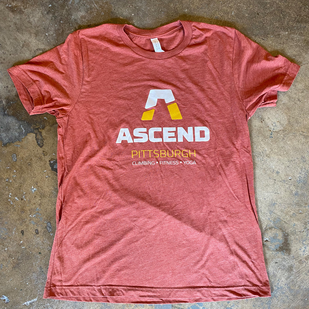 ASCEND Climbing ascending AAA logo T-Shirt
