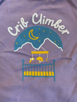 "Crib Climber" Baby Onesie