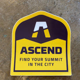 Assorted Magnet - ASCEND Climbing's various logos