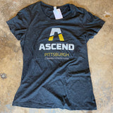 ASCEND Pittsburgh Climbing, Fitness Yoga - Graphic T-Shirt