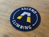 Classic Patch - ASCEND Climbing logo - Navy